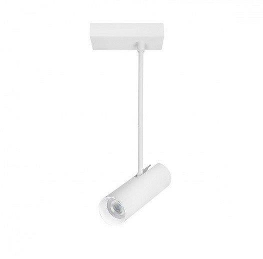 AZzardo AZ3513 Technoline LENS SQUARE WHITE / WHITE přisazené bodové svítidlo / spot 1xGU10 35W IP20 bílá / bílá