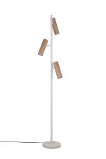 TRIO 467700365 SOKA stojacia lampa V1500mm 3xGU10 svetlošedá, kávová