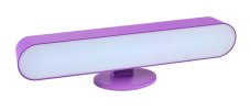 RABALUX 76017 Parker dekorační stolní lampa LED nabíjecí V270mm 3W RGB fialová, bílá, stmívatelné, dálkový ovladač, včetně baterie CR2026