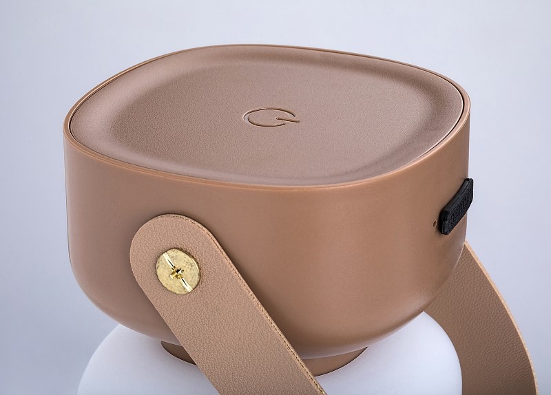 RABALUX 77143 Funes prenosné stolové svietidlo V190mm LED 3W/120lm 2800+4000+6500K IP44 hnedá