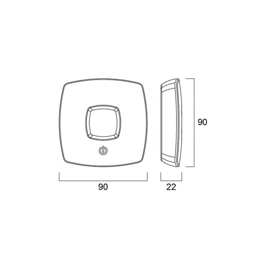 Sylvania 0053644  dotykové svítidlo na betérie s dialkovým ovládačom GIZMO REMOTE LIGHT