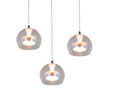 TRIO 331630306 FLYNT závesné svietidlo D420mm SMD LED 3x8W/880lm 2300+3000+4000K chrómová, switchdimmer