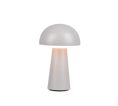 TRIO Reality R52176177 LENNON vonkajšia dekoračná dotyková lampička SMD LED 2W/180lm 3000K IP44 šedá, nabíjateľná batéria, USB
