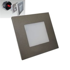 Emithor 48305 STEP LIGHT svítidlo do stěny LED 1W,60lm,4000K,antracit