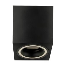 RABALUX 71163 Kobald povrchové bodové svítidlo 1xGU10 černá, bílá, 80x80mm