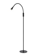 LUCIDE 18756/03/30 ZOZY Stojaca lampa na čítanie LED 3W čierna