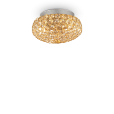 Stropní svítidlo Ideal lux 075402 KING PL3 ORO 3xG9 40W