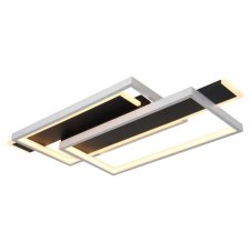 GLOBO 67187-40 FINNLEY stropné svietidlo LED 40W/1400lm 3000K čierna, zlatá, biela