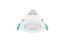 SYLVANIA 0090024 SylSpot zápustné svietidlo D87mm LED 4,8W 500lm 3000K IP44/20 biela (6ks)