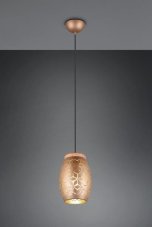 TRIO Reality R31571065 BIDAR závesné svietidlo D150mm 1xE27 kávová