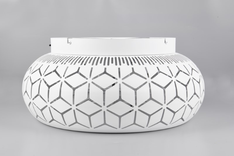 TRIO Reality R61574031 BIDAR stropní svítidlo s ventilátorem D500mm E27 bílá