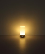 GLOBO 21040SRGB LEX dotyková stolná lampička V190mm LED 1,8W 160/100lm 2900K+RGBW IP44 čierna, opálová, USB Cable incl.
