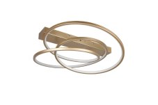 TRIO 649110179 DARVIN stropní svítidlo SMD LED 34W/4500lm 2300+3000+4000K zlatá, switchdimmer