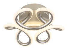 GLOBO 67386-24S MELISAND stropní svítidlo D260mm LED 24W 3000/1320lm 2700+4000+6000K stříbrná, opálová