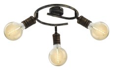 RABALUX 3216 Fidel stropné bodové svietidlo/spot D330mm 3xE27 zlatá patina