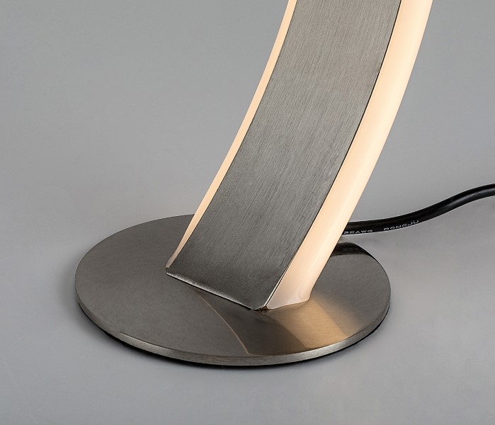 RABALUX 74196 Jarnelle stolná lampička LED 12W/850lm 3000K saténová chrómová, biela