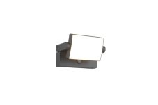 TRIO 246869142 KANSAS vonkajšie nástenné svietidlo so senzorom SMD LED 10W/1000lm 3000K IP54 antracit