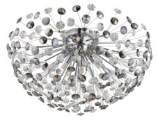 GLOBO 64135D1C KATRINA stropní svítidlo D600mm 6xG9 3,5W/350lm 3000K chromová, kouřová