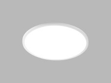 LED2 2182631 SLIM-R, L kulaté zápustné bodové svítidlo 220mm 20W / 1600lm 3000K IP43 bílá