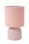 LUCIDE 10516/01/66 WOOLLY stolná lampička V280mm 1xE14 ružová