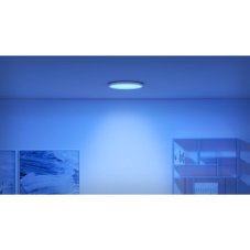 Philips Wiz Colors 8720169072657 SuperSlim stropné svietidlo LED D545mm 32W/3750lm 2700-6500K+RGB biela