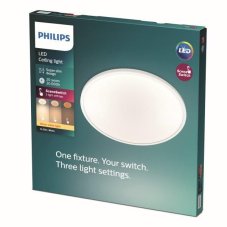 Philips SuperSlim Clear LED CL550 stropní svítidlo 250mm 15W / 1300lm 2700K SceneSwitch
