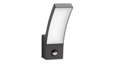Philips 8719514417731 Splay vonkajšie nástenné svietidlo so senzorom LED 12W/1200lm 4000K IP44 antracit