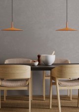 REDO 01-3040 KAI závěsné svítidlo D550mm LED 25W/1950lm 3000K kaštanově hnědá