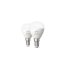 8719514491168 Philips Hue White Ambiance žárovka LED E14 5,1W/470lm 2200-6500K P45 kapka 2-set