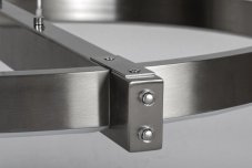 RABALUX 72223 Thrac závesné svietidlo D800mm LED 40W/2070lm 4000K kartáčovaný hliník, biela, ON/OFF