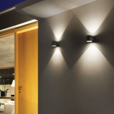 Exteriérové nástenné svietidlo Ideal lux 061467 SNIF ROUND AP1 ANTRACITE 1xG9 40W IP54