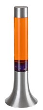 RABALUX 76026 Poppilol lávová lampa D55mm LED 25W/34lm 3000K stříbrná, oranžová