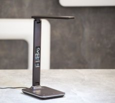 Immax 08930L LED stolová lampička KINGFISHER BLACK čierna