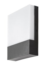RABALUX 77097 Gimone vonkajšie nástenné svietidlo LED 10W/570lm 4000K IP44 čierna, biela