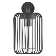 Emos ZGD010P SALVIA venkovní nástěnné svítidlo E27 208 × 160 × 285 mm IP44 černá