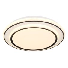 GLOBO 48136-24 LOGAN stropné svietidlo D390mm LED 24W/1400lm 3000K biela, čierna