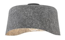 RABALUX 71189 Farelia stropné svietidlo D400mm 1xE27 čierna, šedá