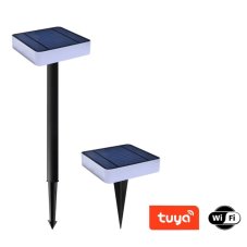 Immax NEO LITE Smart SQUARE 07911L solární svítidlo LED 142x142x31mm 40lm IP65, TUYA