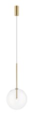 Závesné svietidlo 1x G4 zlaté Zuma Line MILAN P0606-01B-2GAC