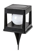 RABALUX 77188 Holne solární dekorativní svítidlo zapichovací V115mm LED 0,3W/6lm 2500-3000K IP44 černá