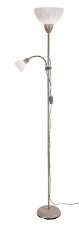 Stojacia lampa 1x E27, E14 béžová IP20 Rabalux ACTION PRO 74103