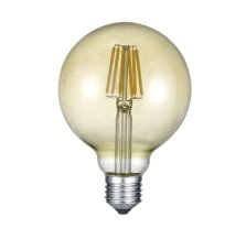 TRIO 986-6790 GLOBE LED žiarovka filament E27 8W/806lm 2700K D125mm G125 jantárová switchdimmer