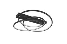 TRIO 649110132 DARVIN stropní svítidlo SMD LED 34W/4500lm 2300+3000+4000K černá matná, switchdimmer