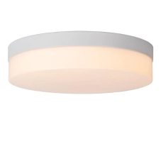 LUCIDE 79111/30/31 BISKIT stropní svítidlo se senzorem D280mm LED 18W/1150lm 2700K IP44 bílá, opálová