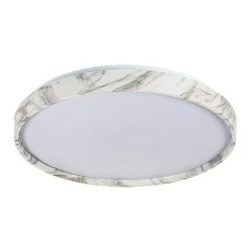 Stropní svítidlo LED 1850lm 3000–6500K mramorový efekt, biela IP20 Rabalux Teresia 98071518 časovač