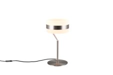 TRIO 531410107 DIOS stolní lampička V300mm SMD LED 8W/950lm 2300+3000+4000K nikl matný, 3-krokové stmívání