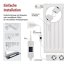 EMOS 2107563000 Ventilátor pod radiátor TRIO biela