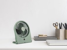 TRIO Reality R044-49 BREEZY ventilátor 3 rychlostní stupně, nabíjecí baterie, USB-C port, pistáciová