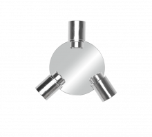 TRIO 880430306 ANGELO bodové svietidlo D200mm 3xGU10 IP44 chróm