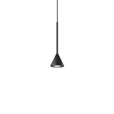Ideal Lux 328348 ARCHIMEDE CONO závesné svietidlo LED D90mm 4W 250/210lm 3000K čierna